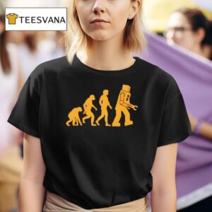 Robot Evolution Big Bang Theory T Shirt