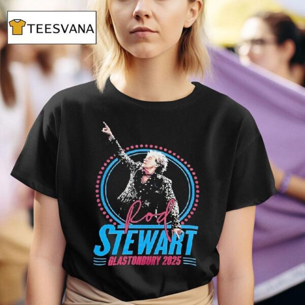 Rod Stewart Glastonbury T Shirt