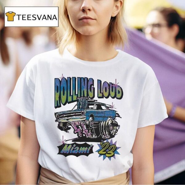 Rolling Loud Miami Hydraulics Lineup T Shirt