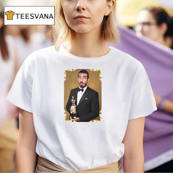 Saleh Jafarawi Mr Fafo Oscar Statue T Shirt