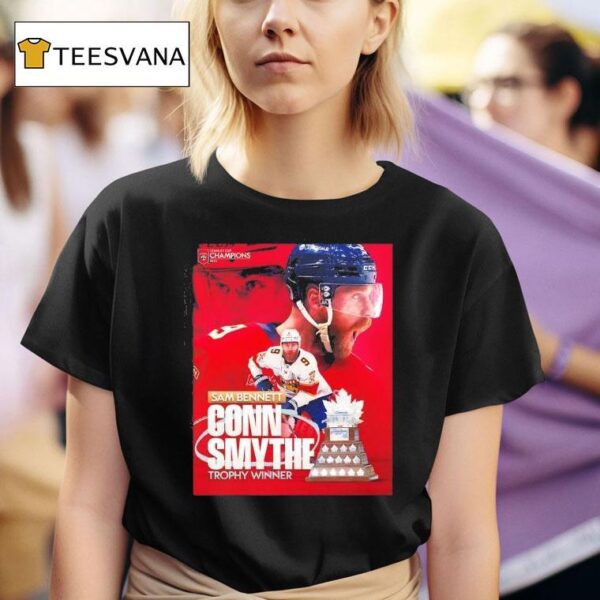Sam Bennett Conn Smythe Trophy Winner Florida Panthers Champions T Shirt