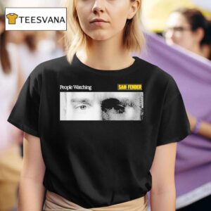Sam Fender People Watching Uk Tour Dateback T Shirt