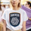 San Diego Fc Crest Logo T Shirt