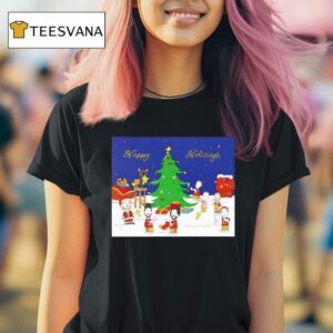 San Francisco Ers Happy Holidays Peanuts T Shirt