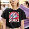 Santa St Louis Cardinals Merry Christmas T Shirt
