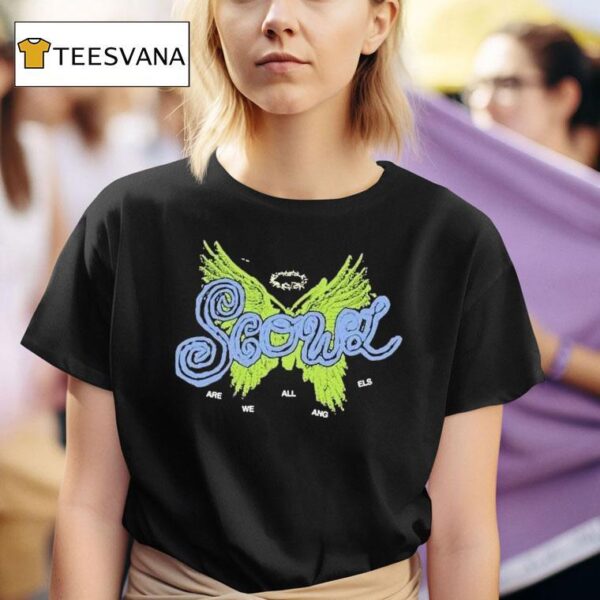 Scowl Wings Are We All Angels T Shirt