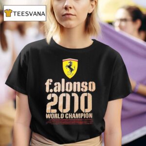 Scuderia Ferrari F Alonso World Champion T Shirt