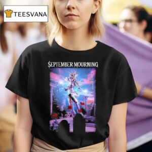 September Mourning Falling Awake Cover Ar T Shirt