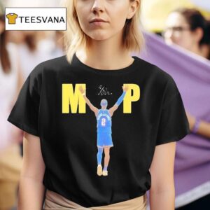 Shai Gilgeous Alexander Mvp Oklahoma City Thunder Finals Champions Signature T Shirt