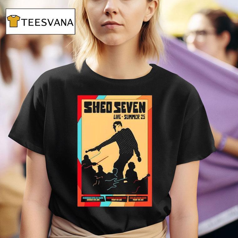 Shed Seven June Scarborough Open Air Theatre Scarborough Uk T Shirt