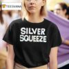 Silver Squeeze T Shirt