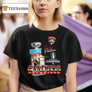 Stanley Cup Florida Panthers Champions Raise The Cup T Shirt