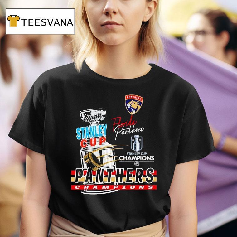 Stanley Cup Florida Panthers Champions Raise The Cup T Shirt
