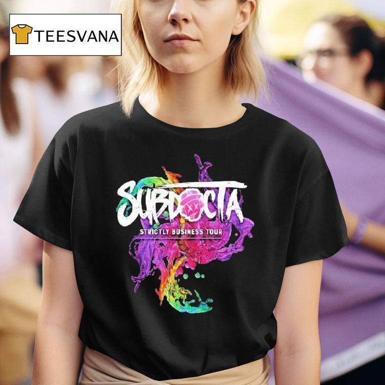 Subdocta Strictly Business Tour T Shirt