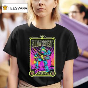 Summerfest In Wilwaukee Wisconsin Shows June July Robot T Shirt