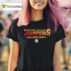 Super Rugby Pacific Champions Gallagher Chiefs T Shirt