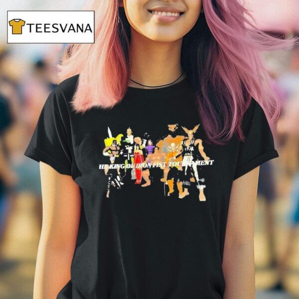 Tekken Fighting Game The King Of Iron First Tournamen T Shirt