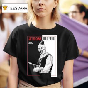 Terrifier Say Hello To My Scary Friend T Shirt