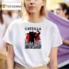 The Catzilla Monster Funny Gift For Christmas Family T Shirt