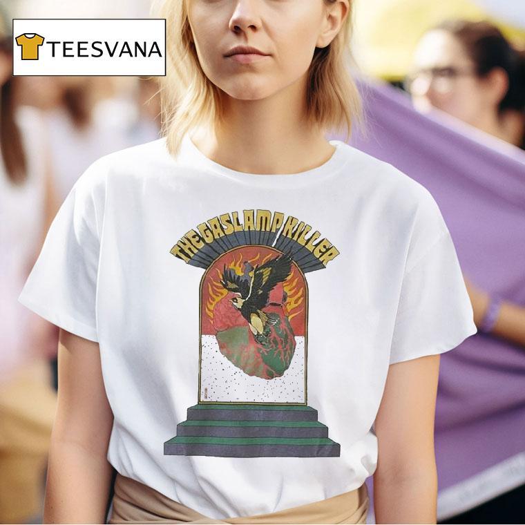 The Gaslamp Killer Heart Math Eagle T Shirt