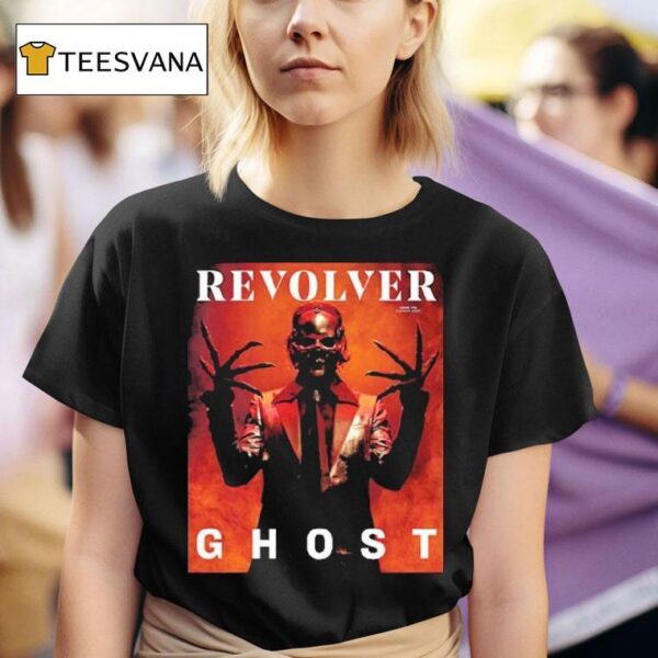 The Ghost On The Covers Revolver Issue Summer T Shirt