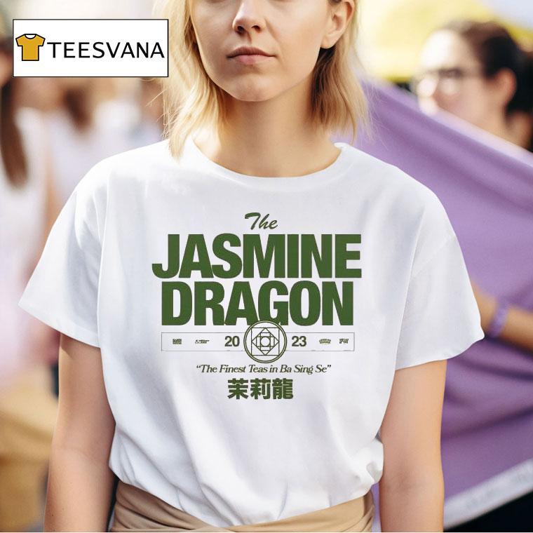 The Jasmine Dragon The Finest Teas In Ba Sing Se Logo T Shirt