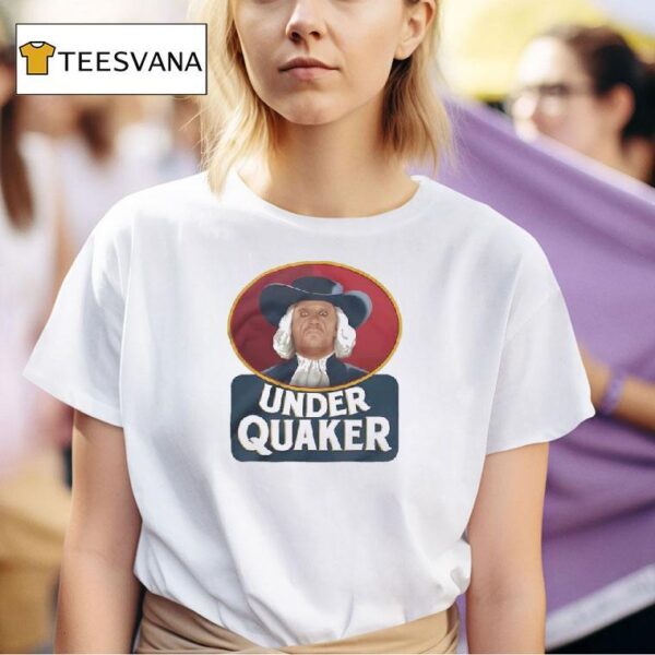 The Underquaker Style Quaker Oats Brand T Shirt