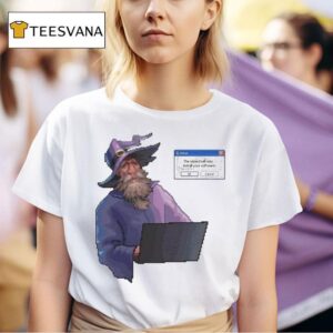 The Wizard Will Install Your Software T Shirt