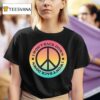 Tom Petty I Won T Back Down Peace T Shirt