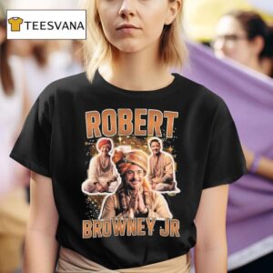 Tony Stark Iron Man Robert Browney Jr India T Shirt