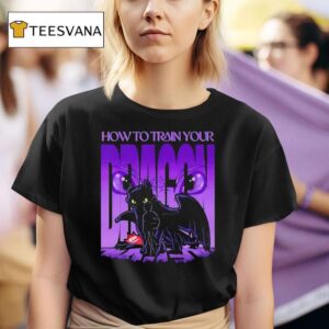 Toothless And Hiccup From How To Train Your Dragon T Shirt