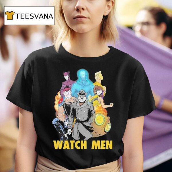 Watch Men Clock Time T Shirt