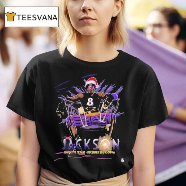 We Ve Got A League Of Legends With Arcane Show Lamar Jackson As Powder Baltimore Ravens Vs Houston Texans December Christmas T Shirt