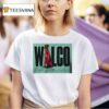 Wilco European Tour Date Times Schedule T Shirt