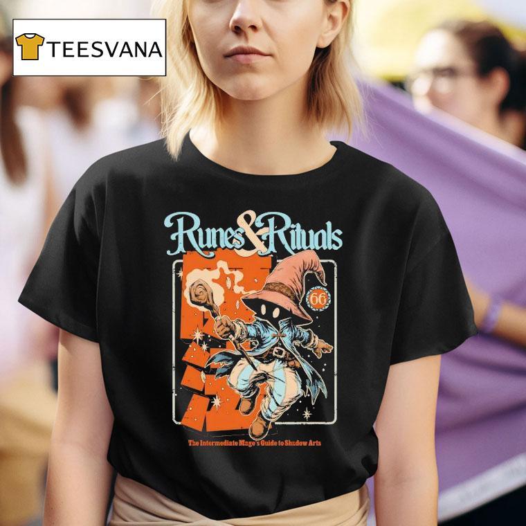 Wizard Runes And Rituals The Intermediate Mage S Guide To Shadow Arts T Shirt