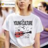 Young Culture X Snoopy Guitar T Shirt