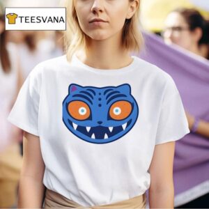 Zoey Wearing Derpy Tiger S Face T Shirt