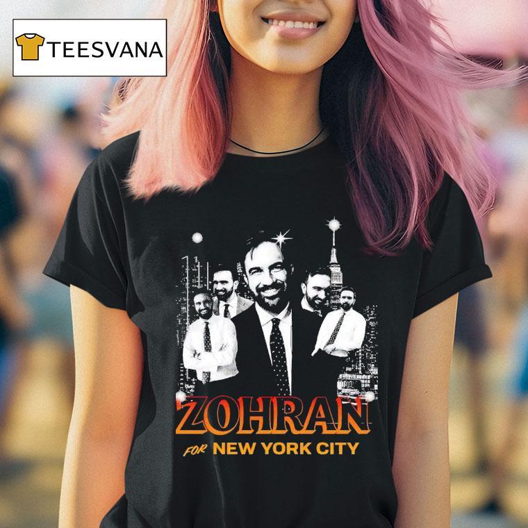 Zohran Mamdani For New York City T Shirt