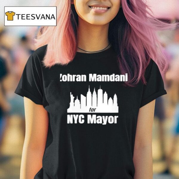 Zohran Mamdani For Nyc Mayor T Shirt