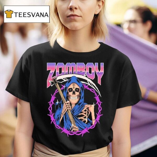 Zomboy Rott N Roll Reaper T Shirt