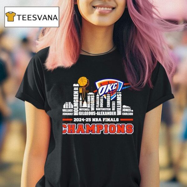 Nba Finals Champions Oklahoma City Thunder T Shirt