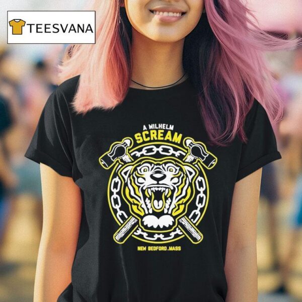 A Wilhelm Scream New Bedford Mass Tiger T Shirt