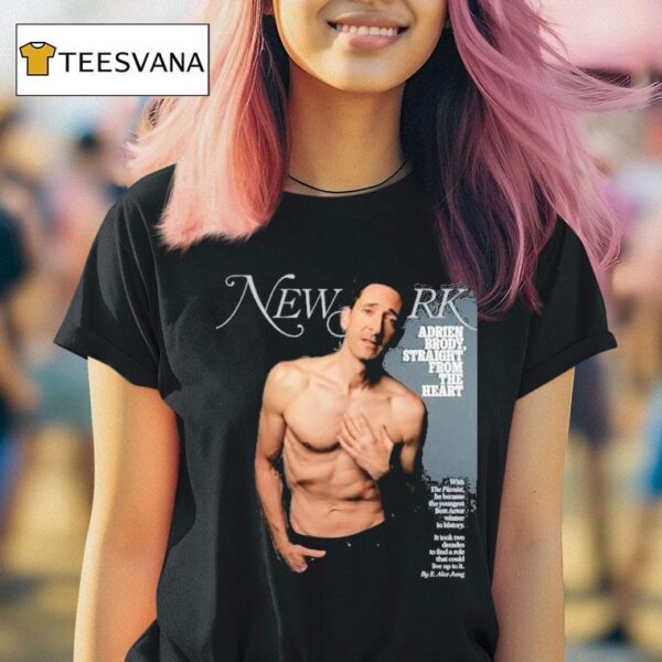 Adrien Brody Covers The Latest Issue Of New York Magazine T Shirt