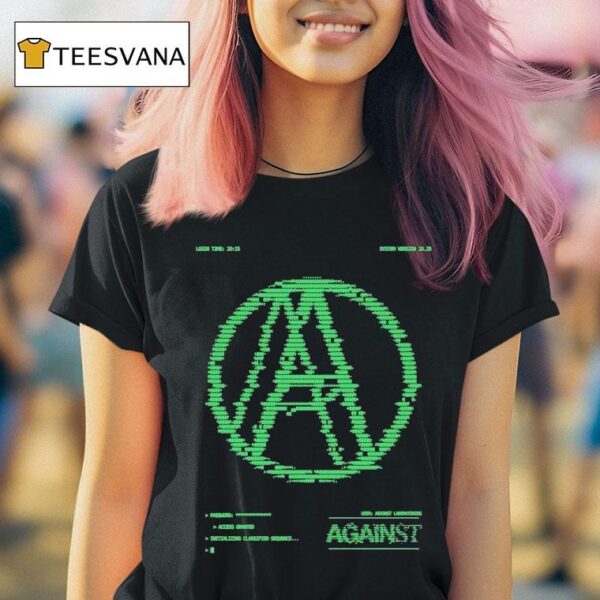 Against Lab Ascii T Shirt