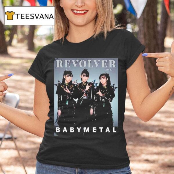 Babymetal Revolver Magazine Cover Summer Holographic Armor Theme T Shirt