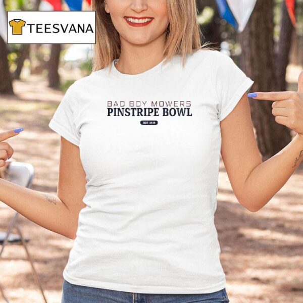 Bad Boy Mowers Pinstripe Bowl Nebraska Football T Shirt
