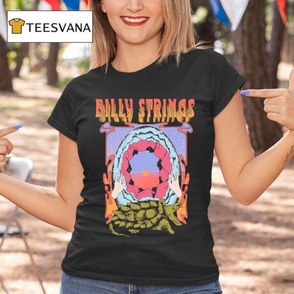 Billy Strings Snapping Turtle Winter Tour T Shirt