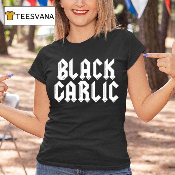 Bon Appetit Black Garlic T Shirt