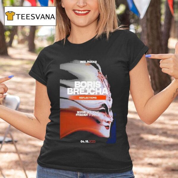 Boris Brejcha Red Rocks Usa Morrison Colorado Apr Tour T Shirt
