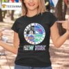 Brooklyn Nets X New York Rangers X New York Jets X New York Mets Team Logo T Shirt